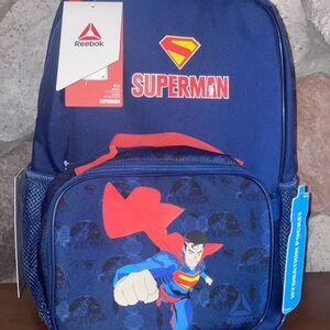 Reebok Blue Superman Backpack